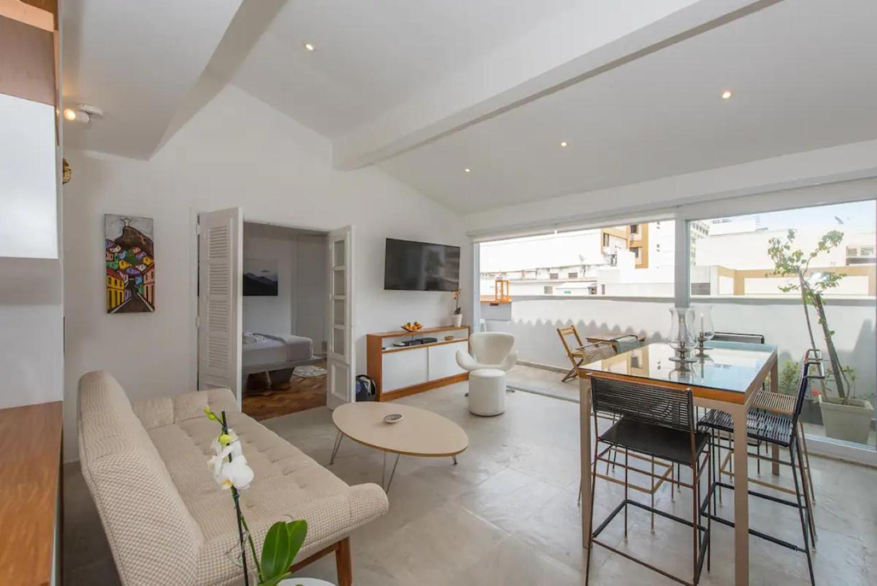 Apartment Elegant 2 Bedroom Penthouse Ipanema Location